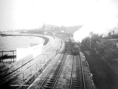 The trainline in Monkstown