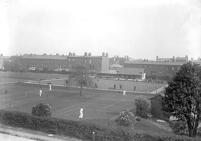 Tennis courts in Rathgar